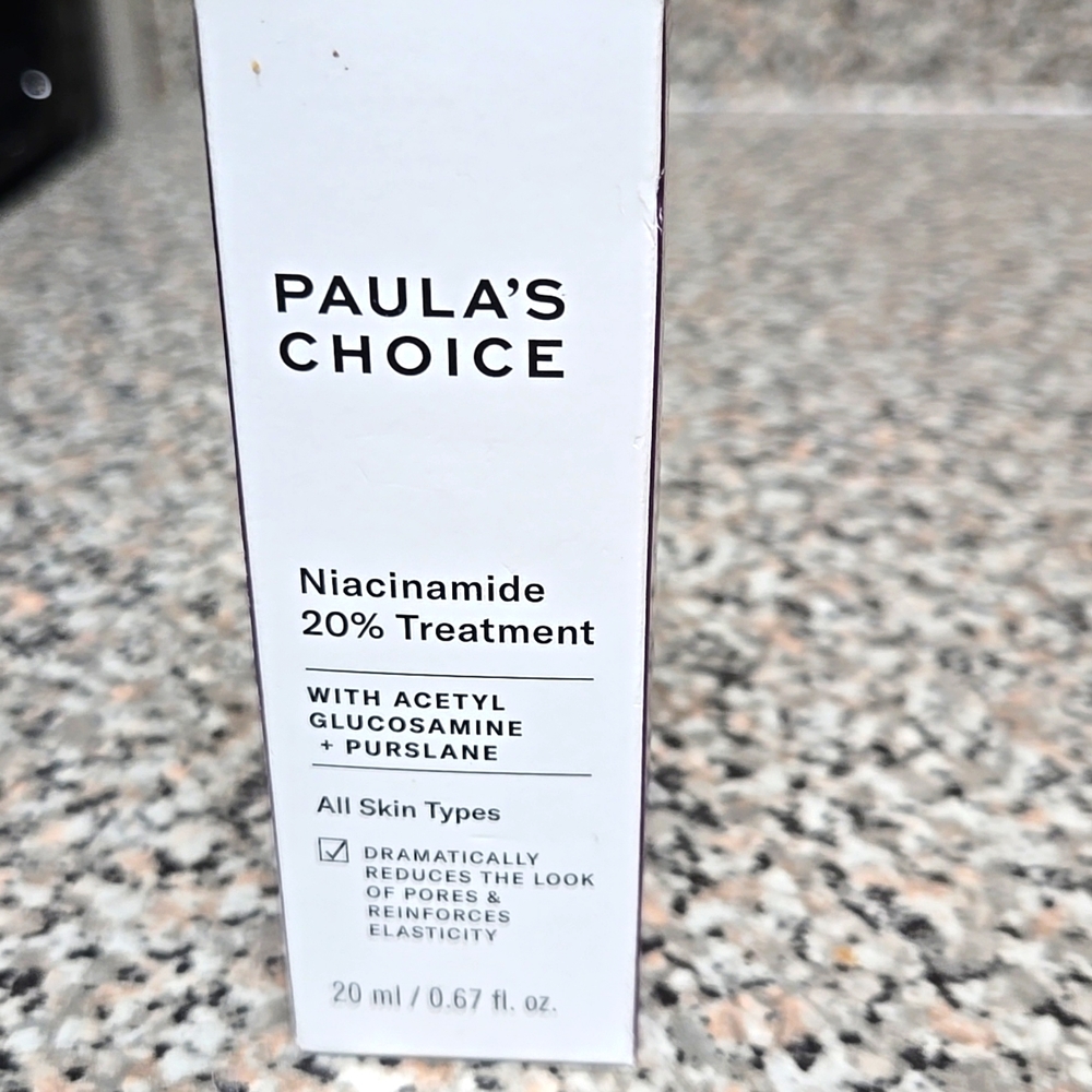 Paula's Choice Niacinamide 20% Treatment With Acetyl Glucosamine+ Purslane